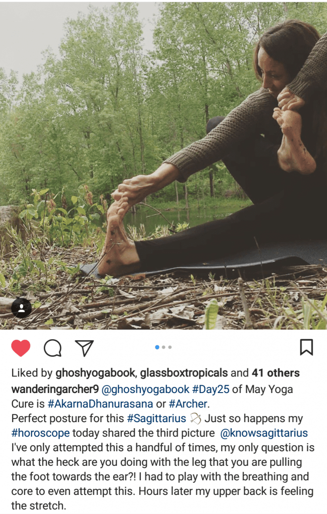 ghosh yoga archer pose bikram yoga