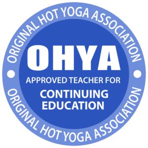 Original Hot Yoga Association Continuing Education Seal
