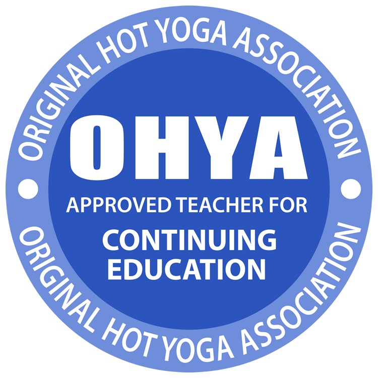 Original Hot Yoga Association Continuing Education Seal