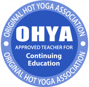 OHYA Approved Teacher Bikram Yoga Hot Yoga